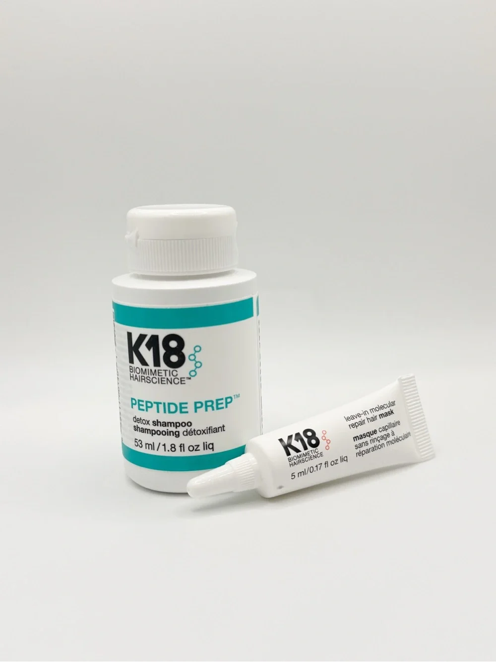 K18 Biomimetic Hairscience Repair Discovery Kit AstroLift Peptide Prep & Mask